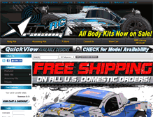 Tablet Screenshot of amrracingrc.com